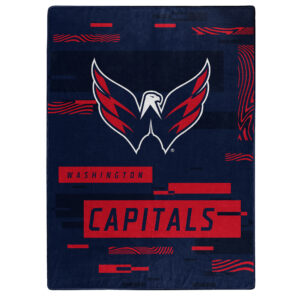 The Northwest Group  Washington Capitals 50" x 60" Digitize Raschel Throw Blanket