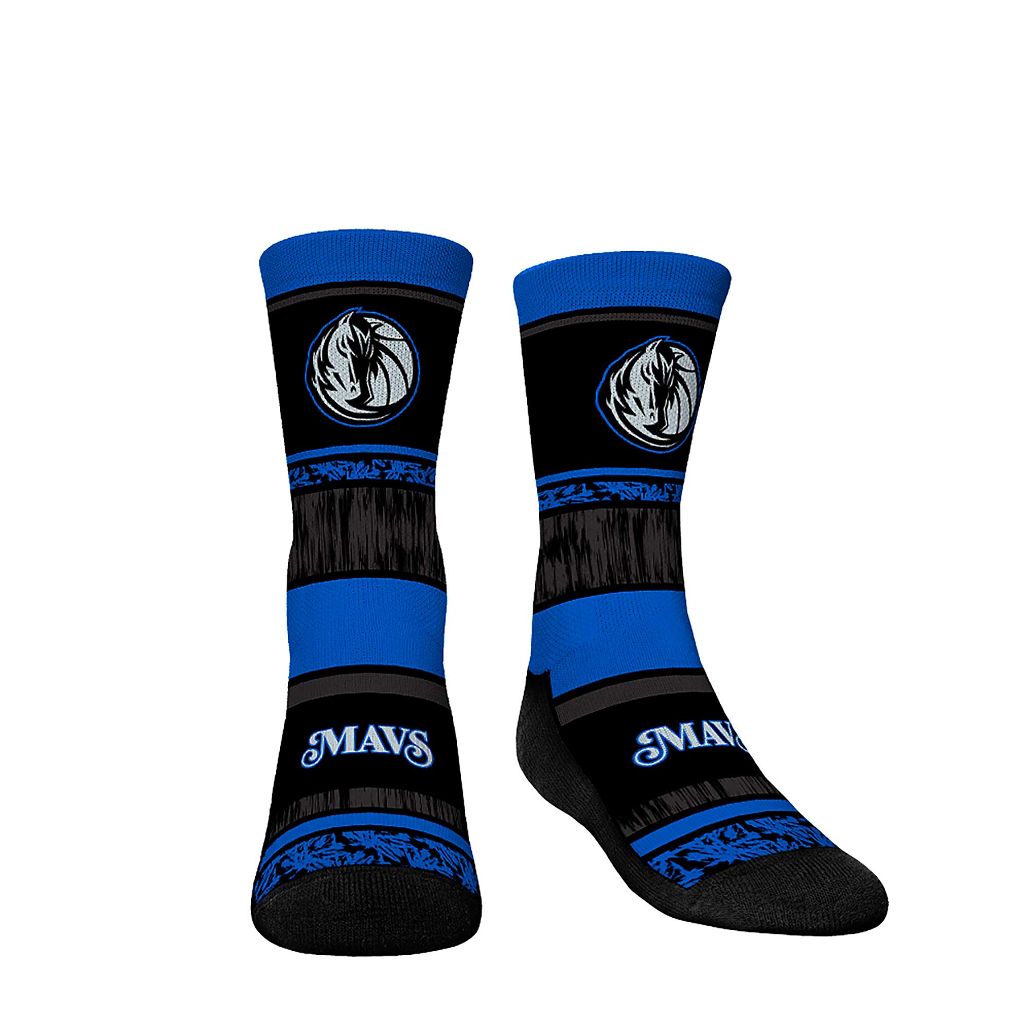 Youth Rock Em Socks Dallas Mavericks 2023/24 City Edition Three-Pack Crew Socks Set - Image 4