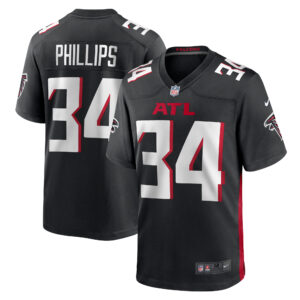 Men's Nike Clark Phillips III  Black Atlanta Falcons Team Game Jersey