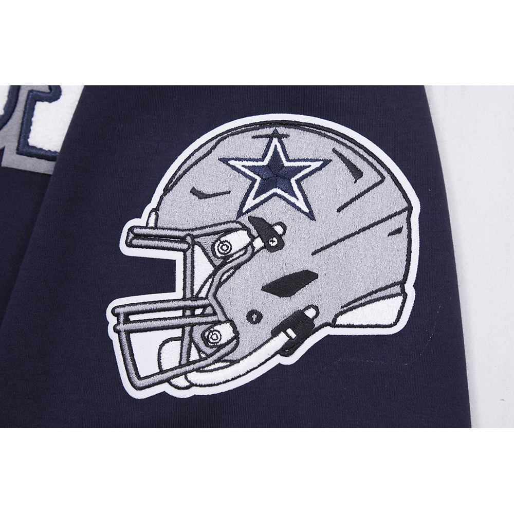 Men's Pro Standard Navy Dallas Cowboys Classic Chenille Double Knit T-Shirt - Image 12