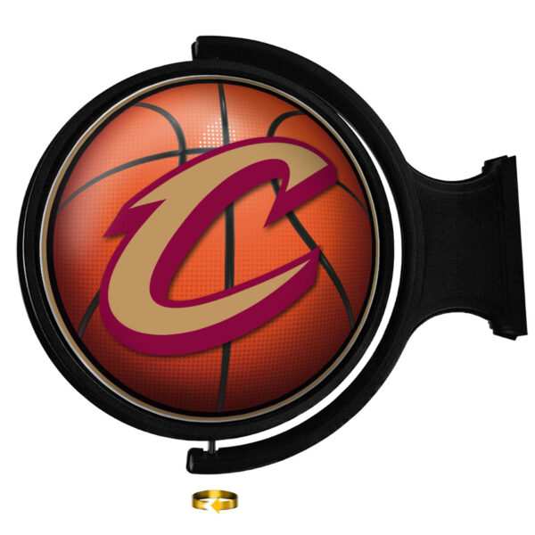 Cleveland Cavaliers 21'' x 23'' Rotating Lighted Wall Sign