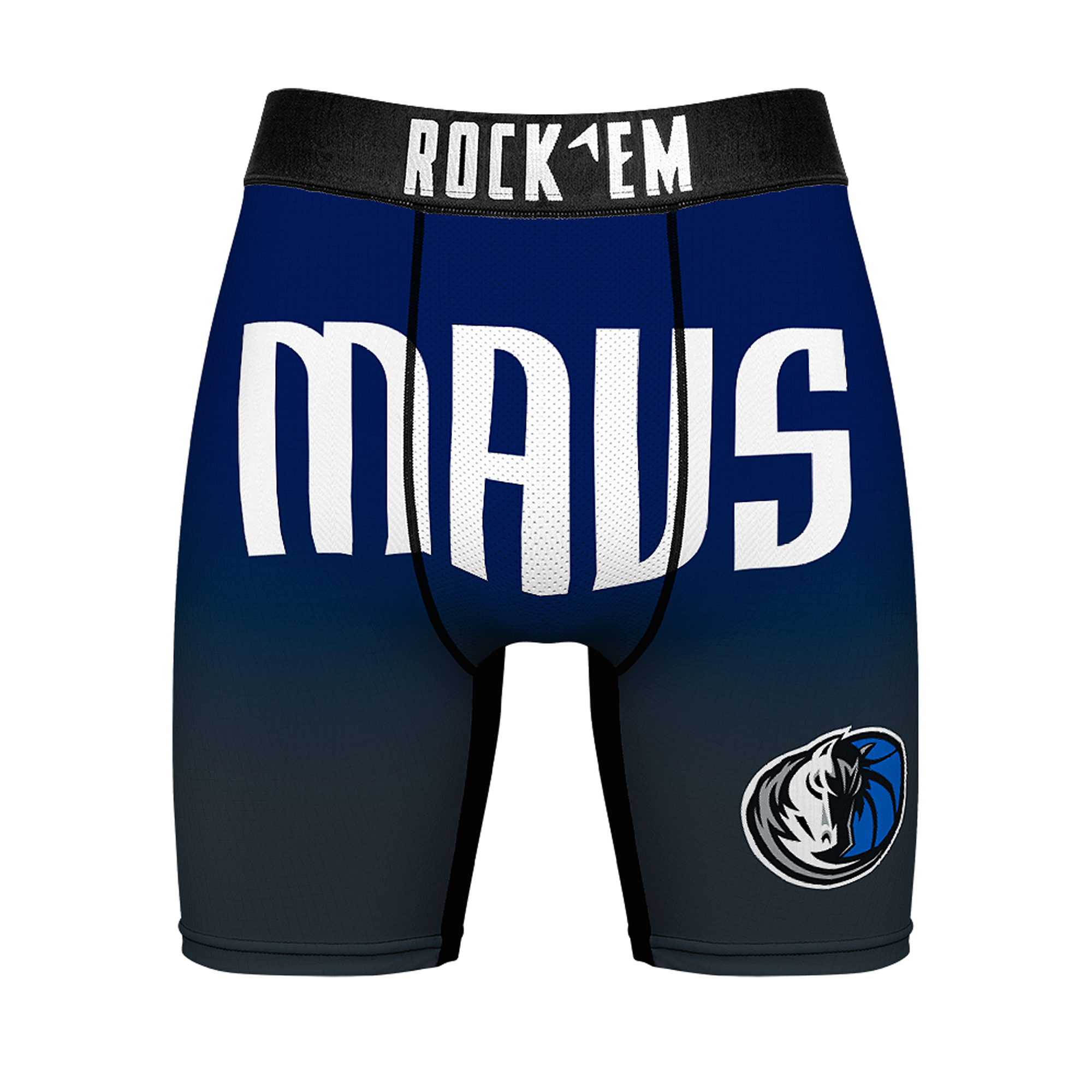 Men's Rock Em Socks Dallas Mavericks Statement Edition Boxer Briefs - Image 3