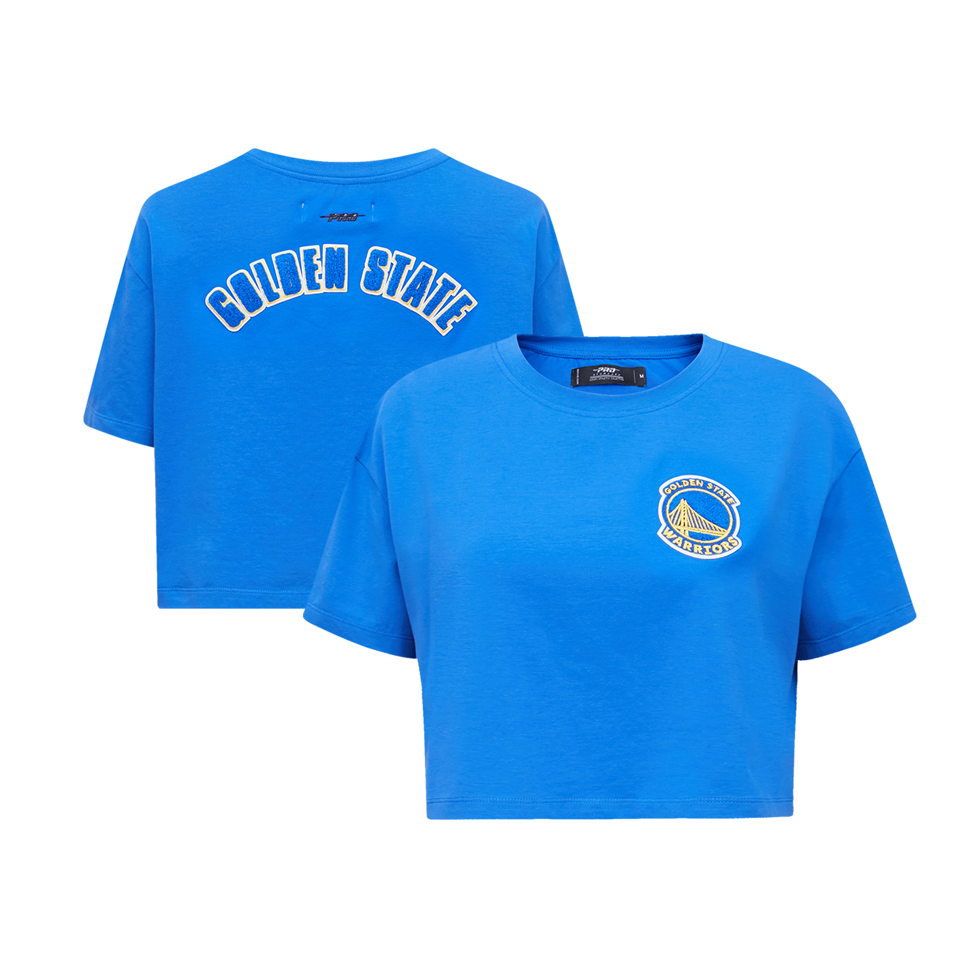 Women's Pro Standard Royal Golden State Warriors Boxy T-Shirt