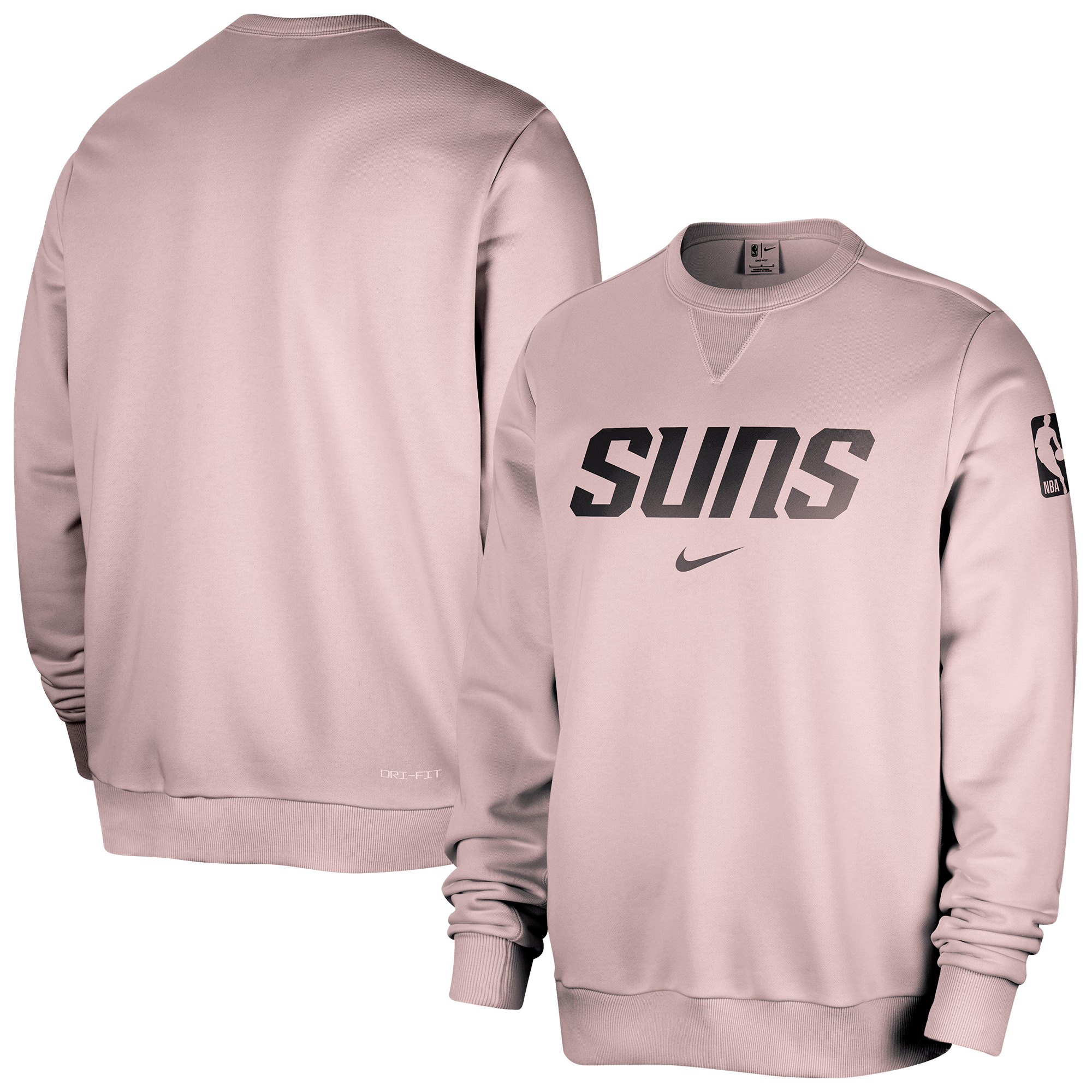 Men's Nike Purple Phoenix Suns Courtside Standard Issue Performance Pullover Sweatshirt