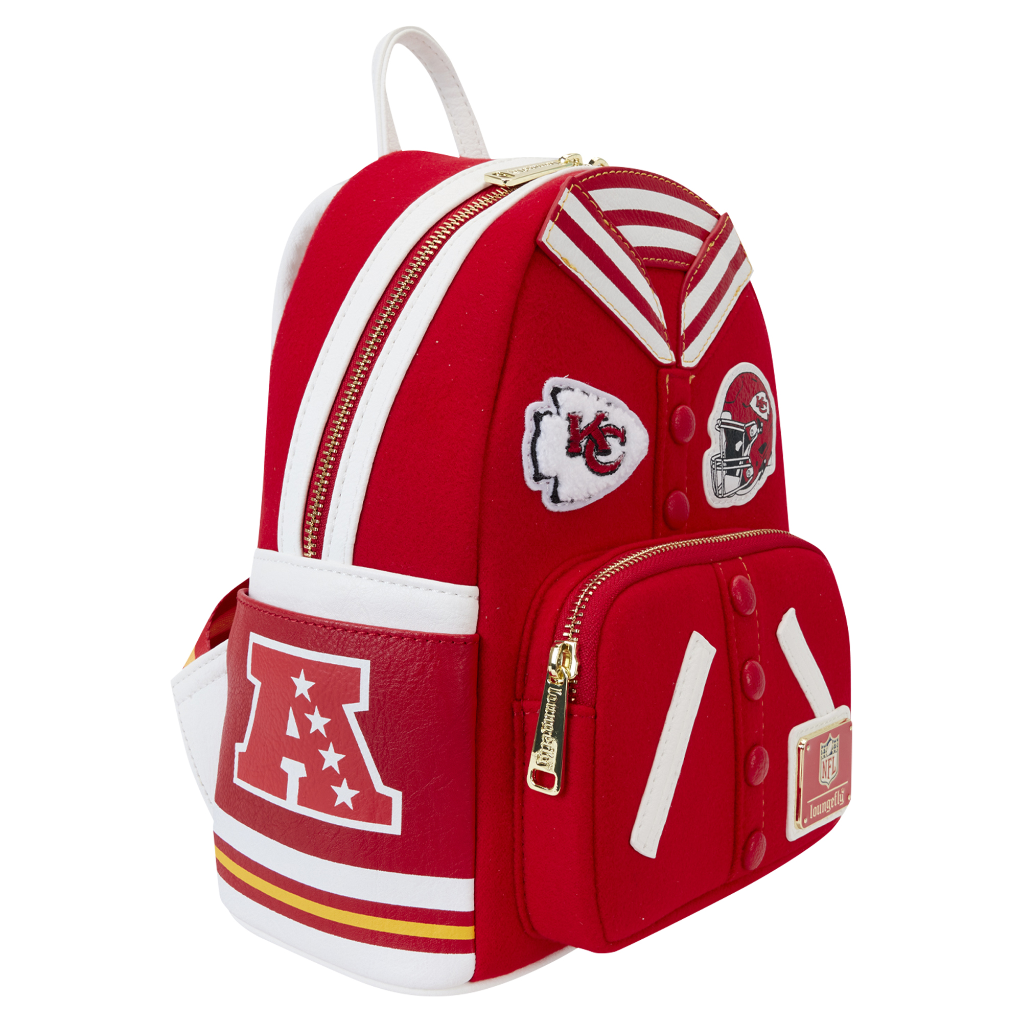 Loungefly Kansas City Chiefs Varsity Mini Backpack - Image 10