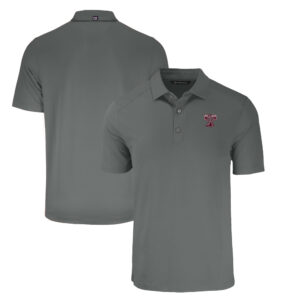 Men's Cutter & Buck Gray Texas A&M Aggies Big & Tall Forge Eco Stretch Recycled Polo