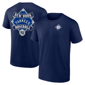 Men's Navy New York Yankees Cooperstown Collection Field Play T-Shirt