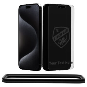 Keyscaper FC Cincinnati Personalized iPhone Glass Screen Protector