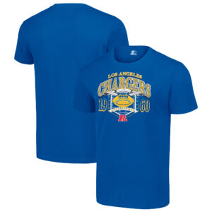 Men's Starter Royal Los Angeles Chargers ‘80s Inspired T-Shirt