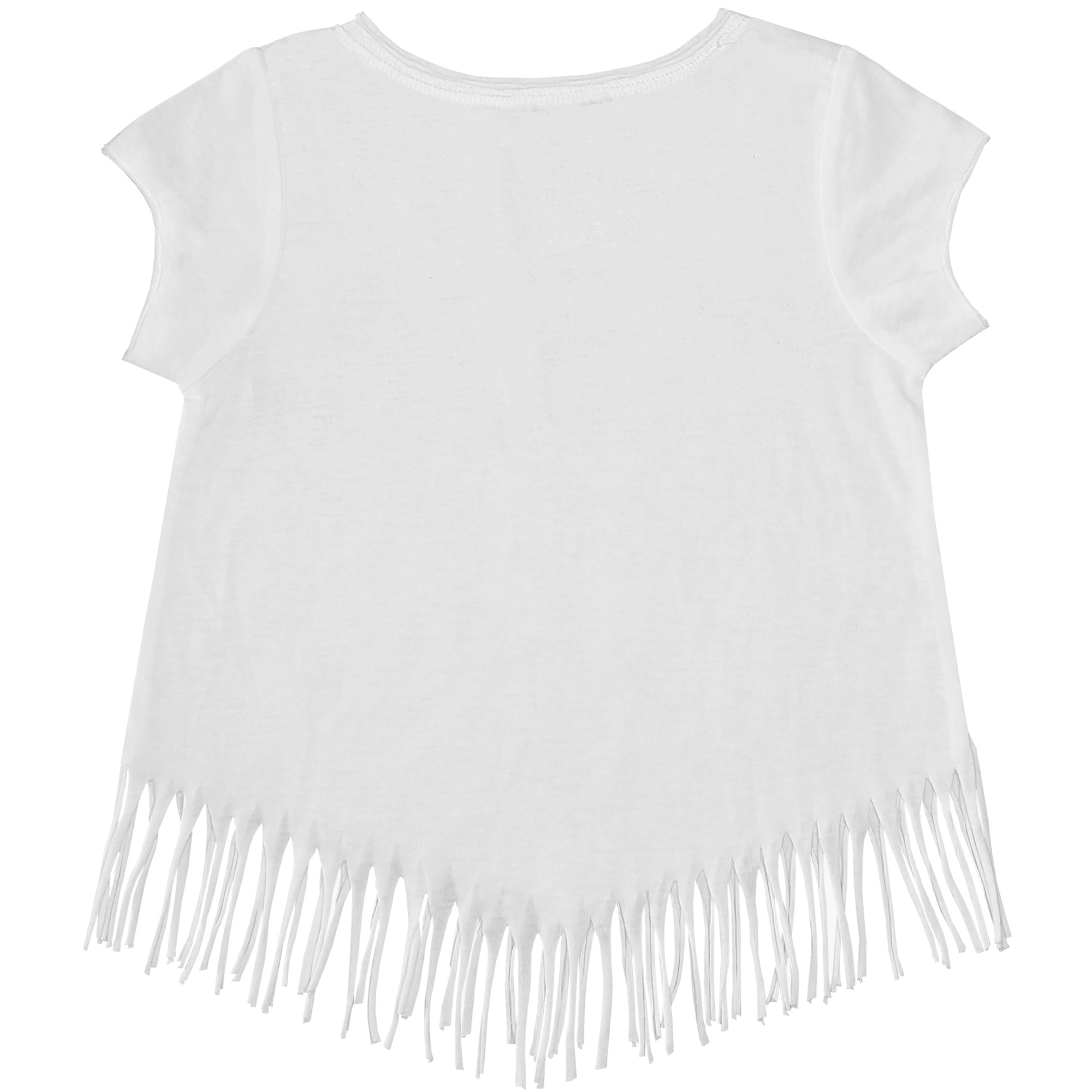 Toddler Tiny Turnip White Georgia Bulldogs Golden Retriever Fringe T-Shirt - Image 7