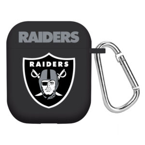 Black Las Vegas Raiders AirPods Case Cover
