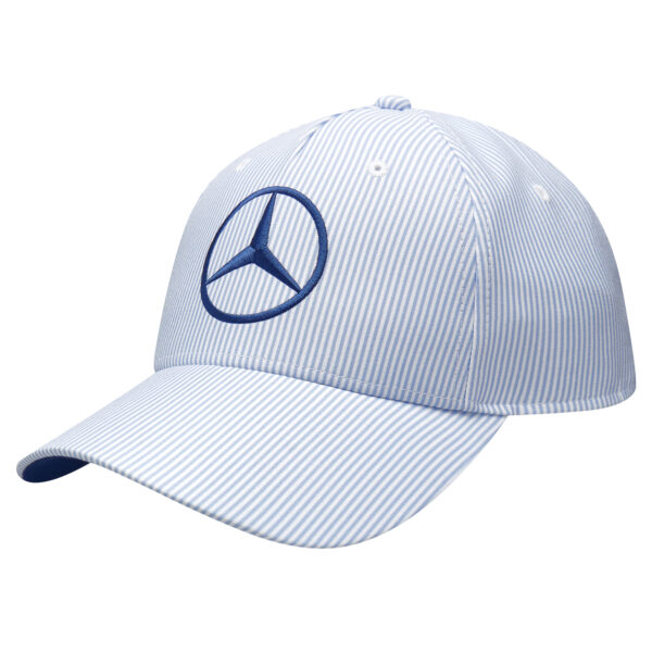 Men's George Russell Blue/White Mercedes-AMG Petronas F1 Team 2024 Monaco Grand Prix Adjustable Hat