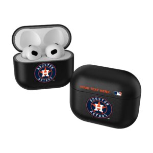 Keyscaper Houston Astros Personalized Insignia 2nd Gen AirPods Pro Case Cover