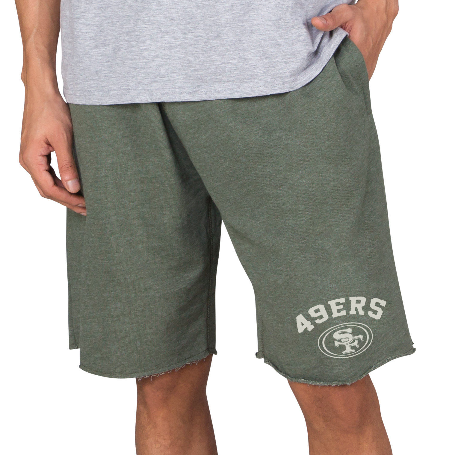 Men's Concepts Sport Green San Francisco 49ers Mainstream Tri-Blend Shorts