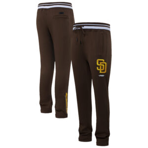 Men's Pro Standard Brown San Diego Padres Script Tail Sweatpants
