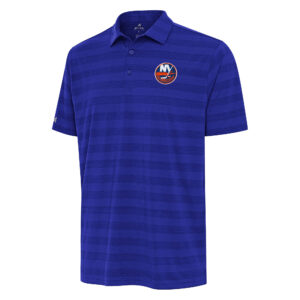 Men's Antigua  Royal New York Islanders Big & Tall Tunnel Polo