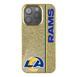 Keyscaper Gold Los Angeles Rams iPhone Bling Case