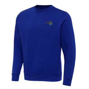 Men's Antigua Blue Orlando Magic Big & Tall Victory Crew Neck Pullover Sweatshirt