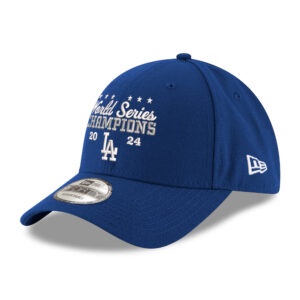 Men's New Era Royal Los Angeles Dodgers 2024 World Series Champions 9FORTY Adjustable Hat