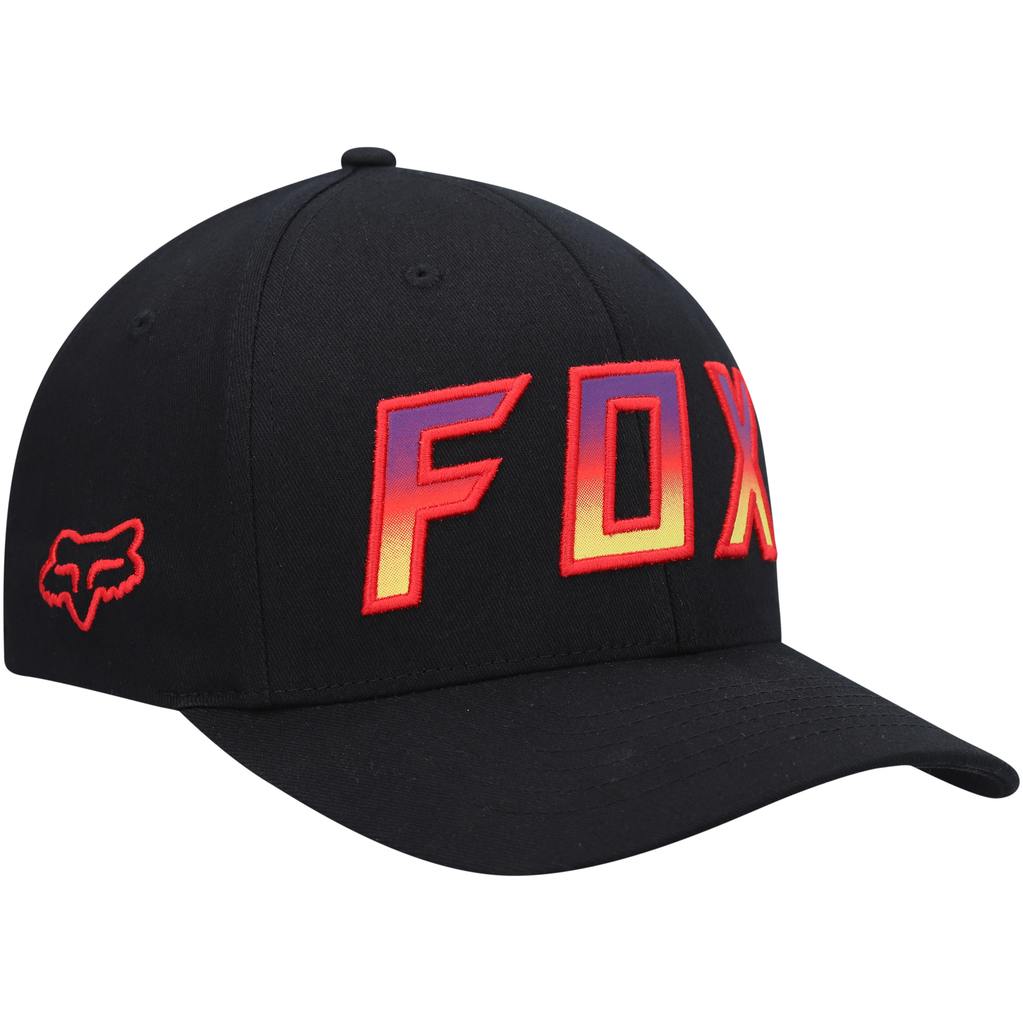 Men's Fox Black FGMNT Flex Hat - Image 4