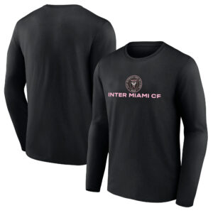 Men's Black Inter Miami CF We Are Long Sleeve T-Shirt