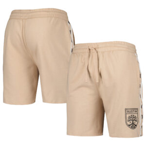 Men's Concepts Sport  Tan Austin FC Team Stripe Shorts