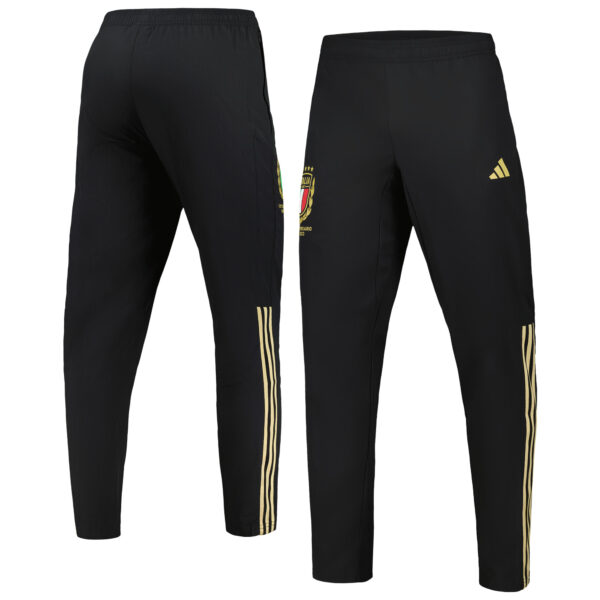 Men's adidas Black Italy National Team 125th Anniversary Pants - Image 2