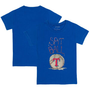 Youth Tiny Turnip Royal Texas Rangers Spit Ball T-Shirt