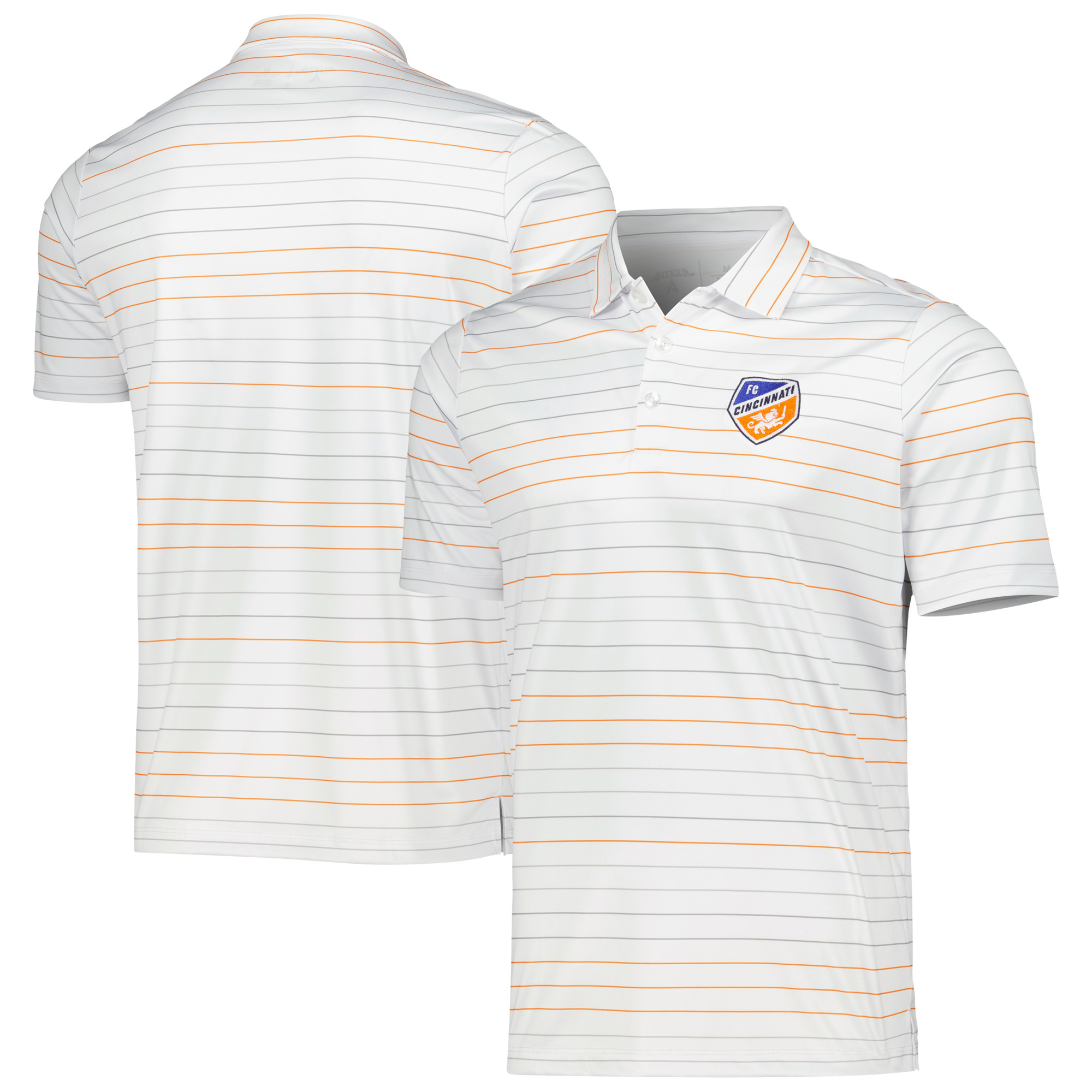 Men's Antigua White FC Cincinnati Ryder Polo