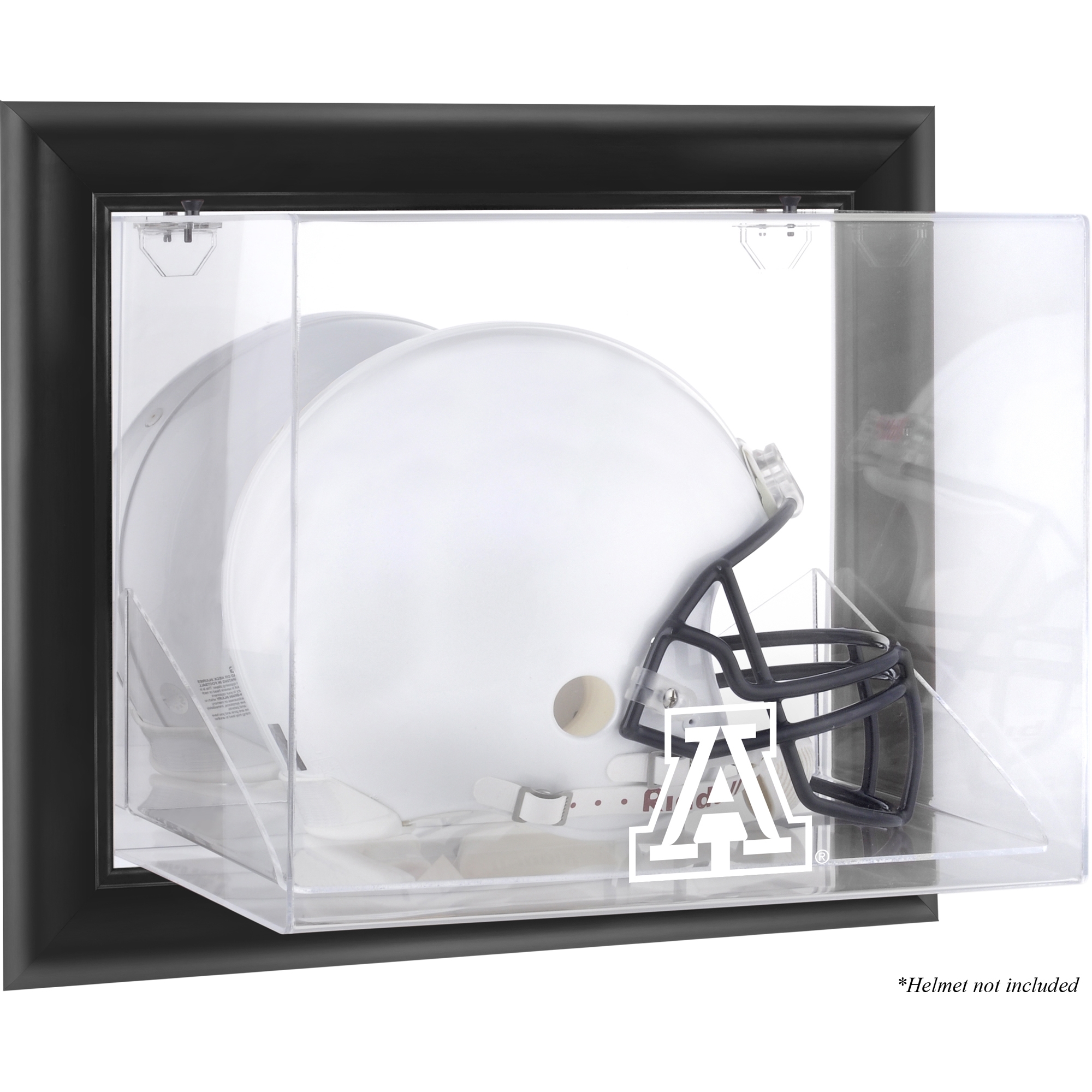 Arizona Wildcats Black Framed Wall-Mountable Helmet Display Case