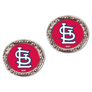 Women's WinCraft St. Louis Cardinals Round Post Earrings