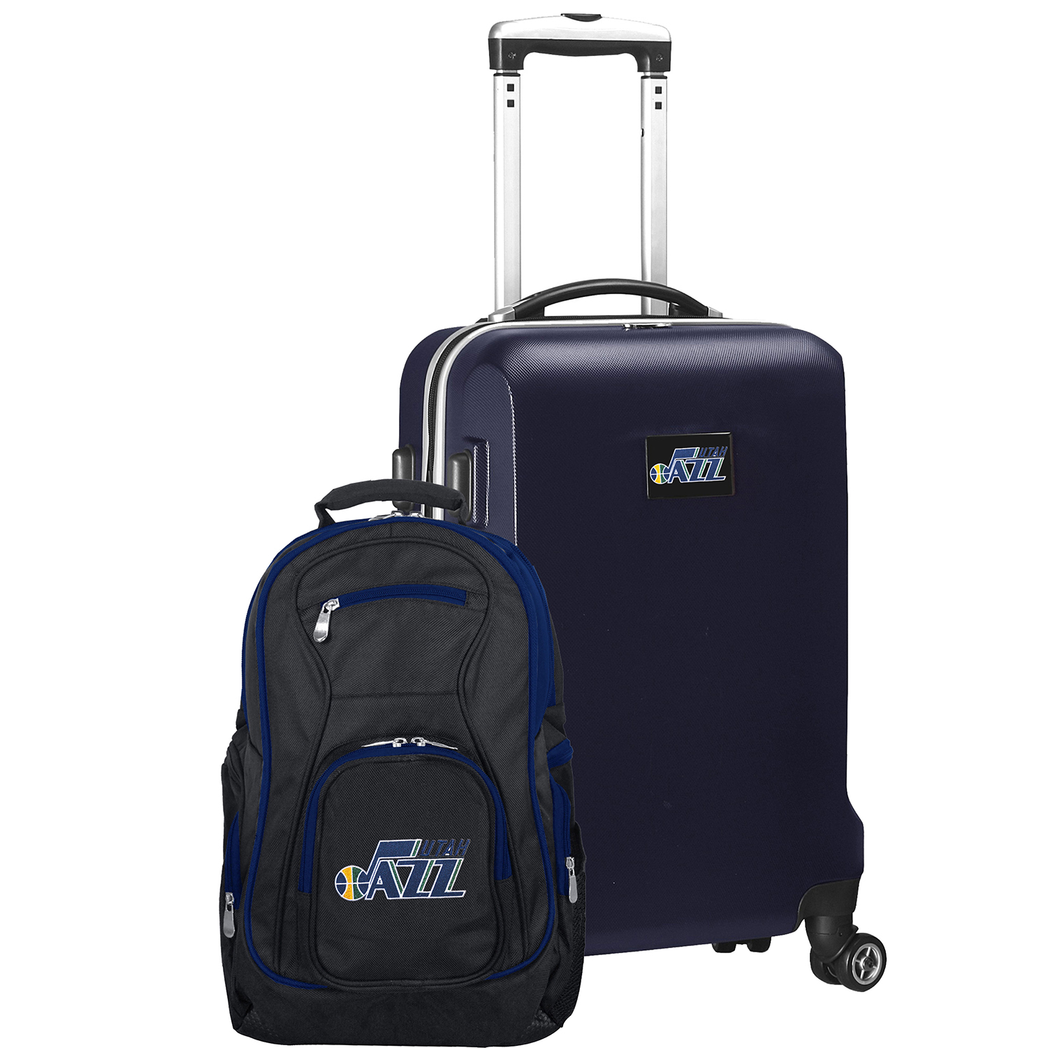 MOJO Black Minnesota Wild Deluxe 2-Piece Backpack and Carry-On Set - Image 2