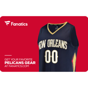 New Orleans Pelicans Fanatics eGift Card ($10 - $500)