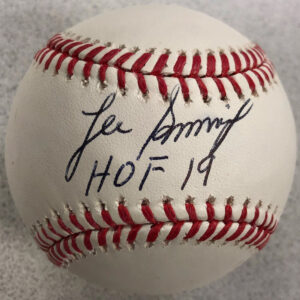 St. Louis Cardinals Lee Smith Autographed Inscribed "HOF 19" Baseball