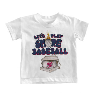 Youth Tiny Turnip White Washington Nationals S'mores T-Shirt
