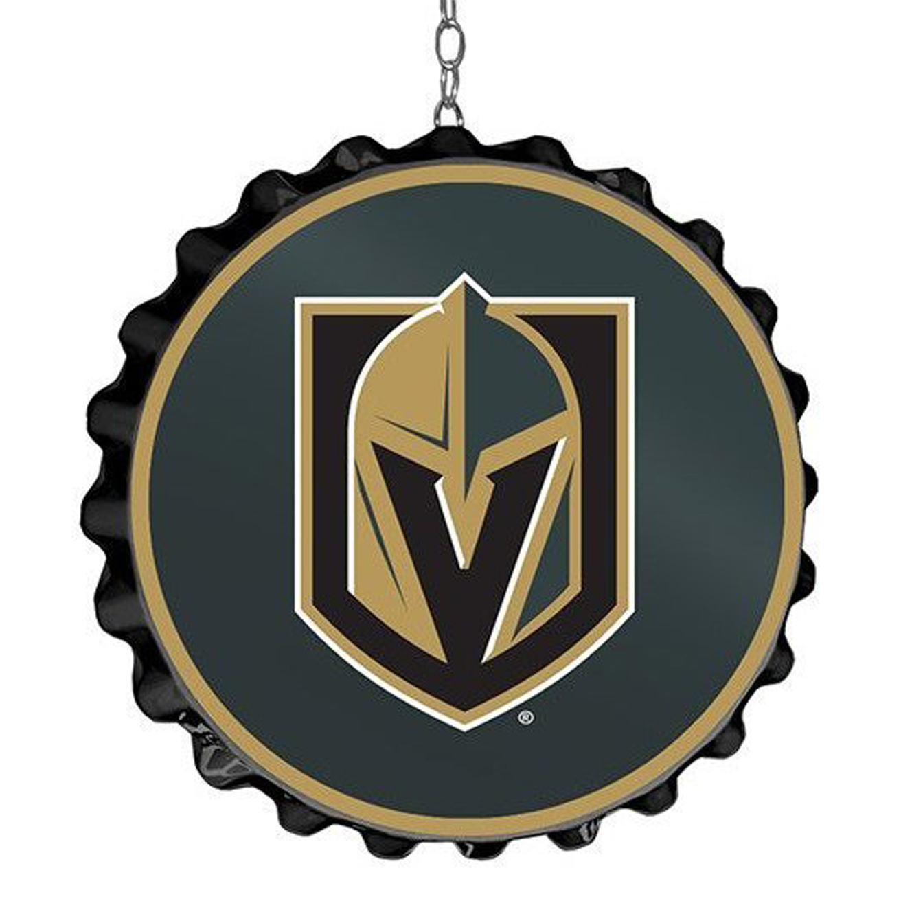 Vegas Golden Knights 19" Bottle Cap Wall Art Dangler - Image 6
