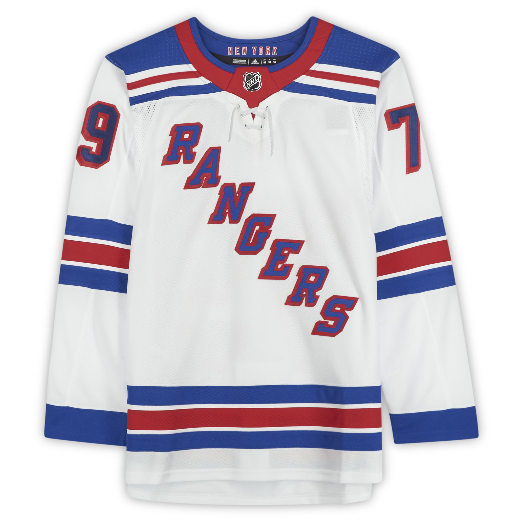 K'Andre Miller New York Rangers Autographed adidas 2020-21 Reverse Retro Authentic Jersey - Image 4