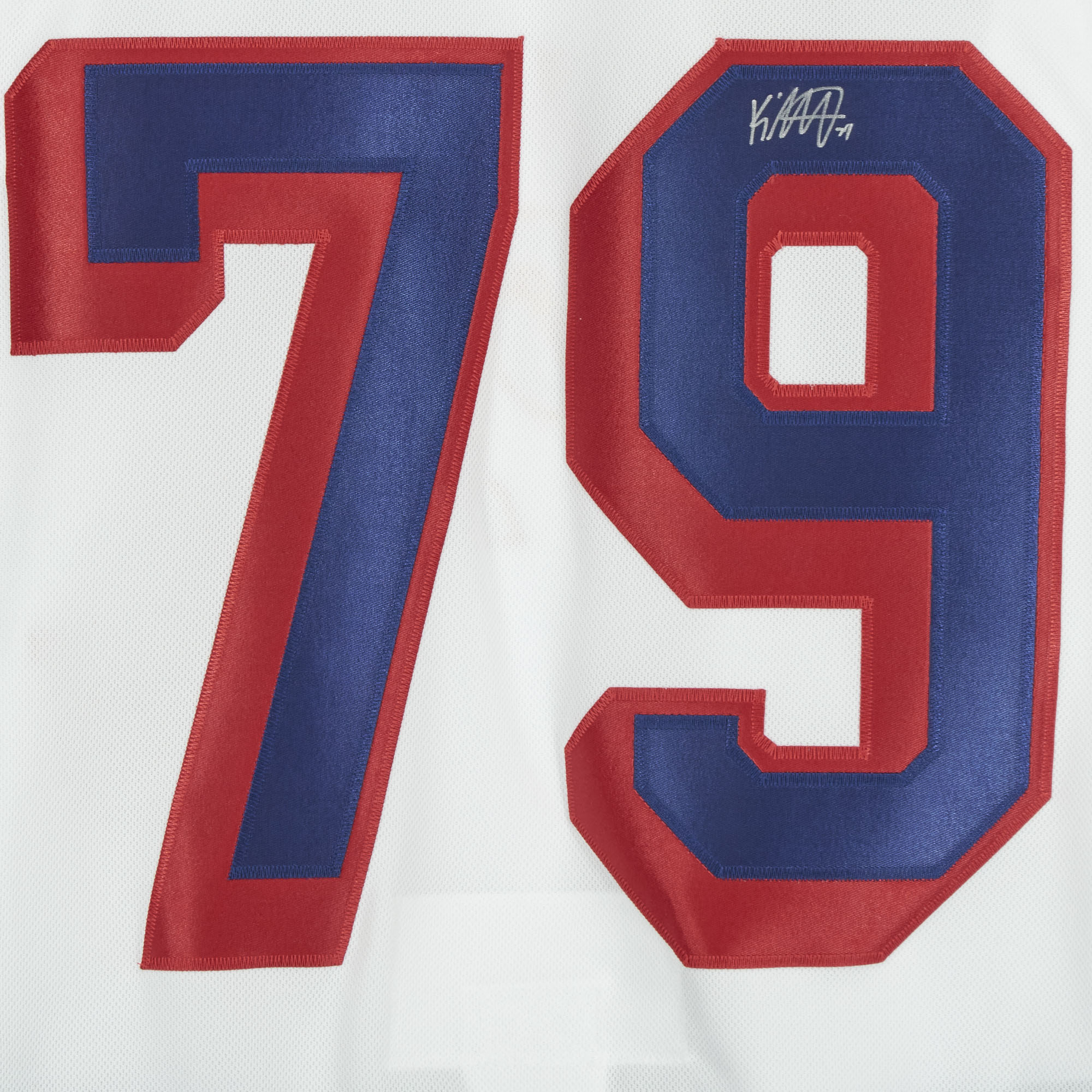 K'Andre Miller New York Rangers Autographed adidas 2020-21 Reverse Retro Authentic Jersey - Image 5