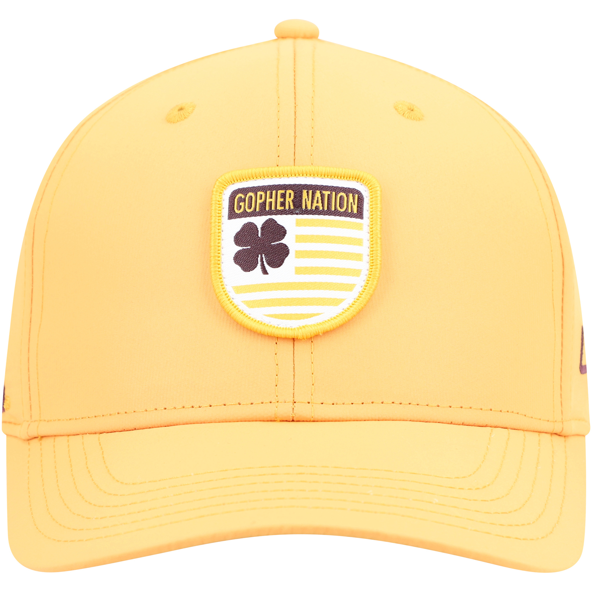 Men's Gold Minnesota Golden Gophers Nation Shield Snapback Hat - Image 10