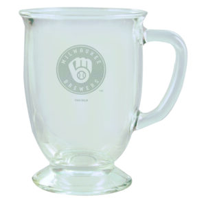 Milwaukee Brewers 16oz. Etched Cafe Mug