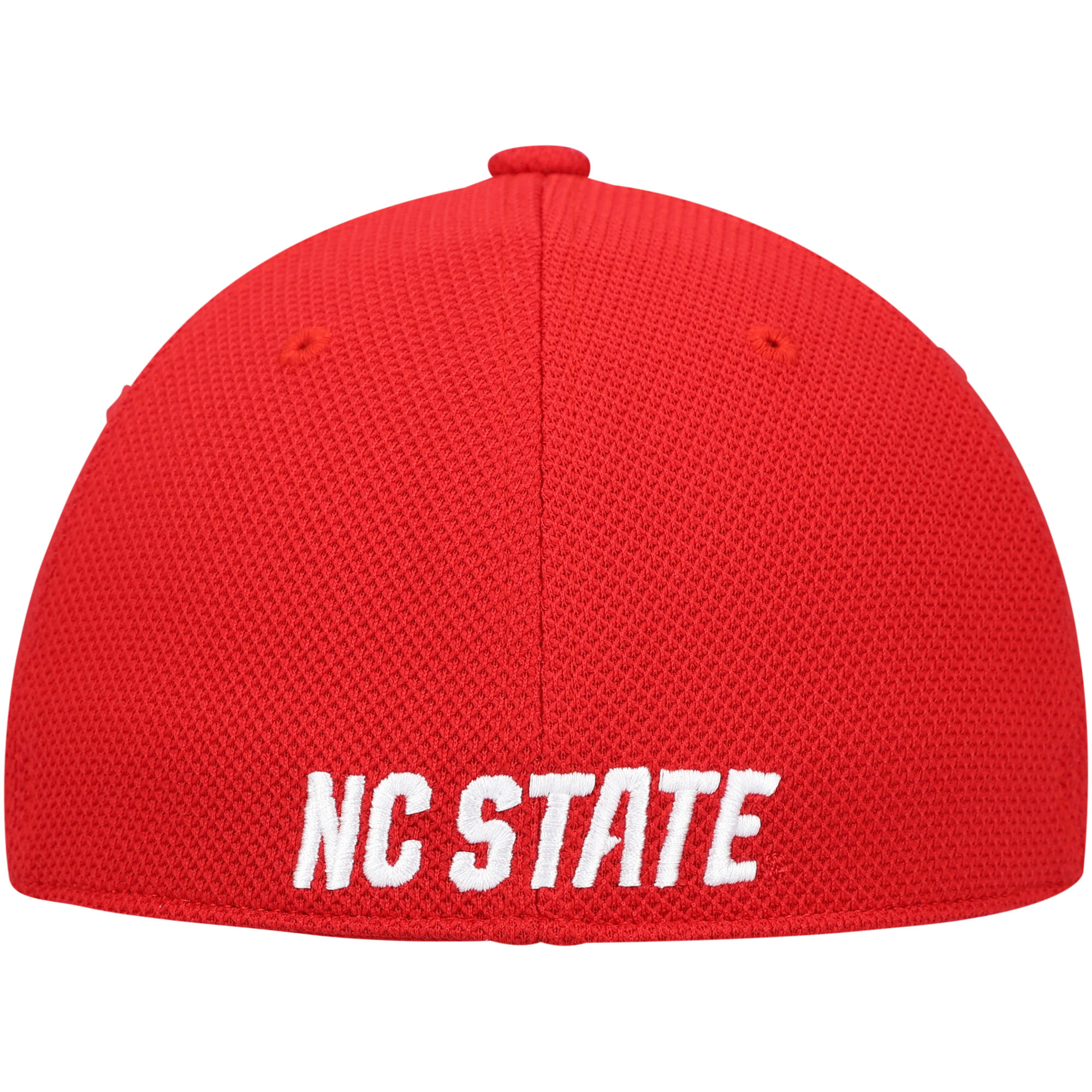 Men's adidas White NC State Wolfpack On-Field Baseball Fitted Hat - Image 5