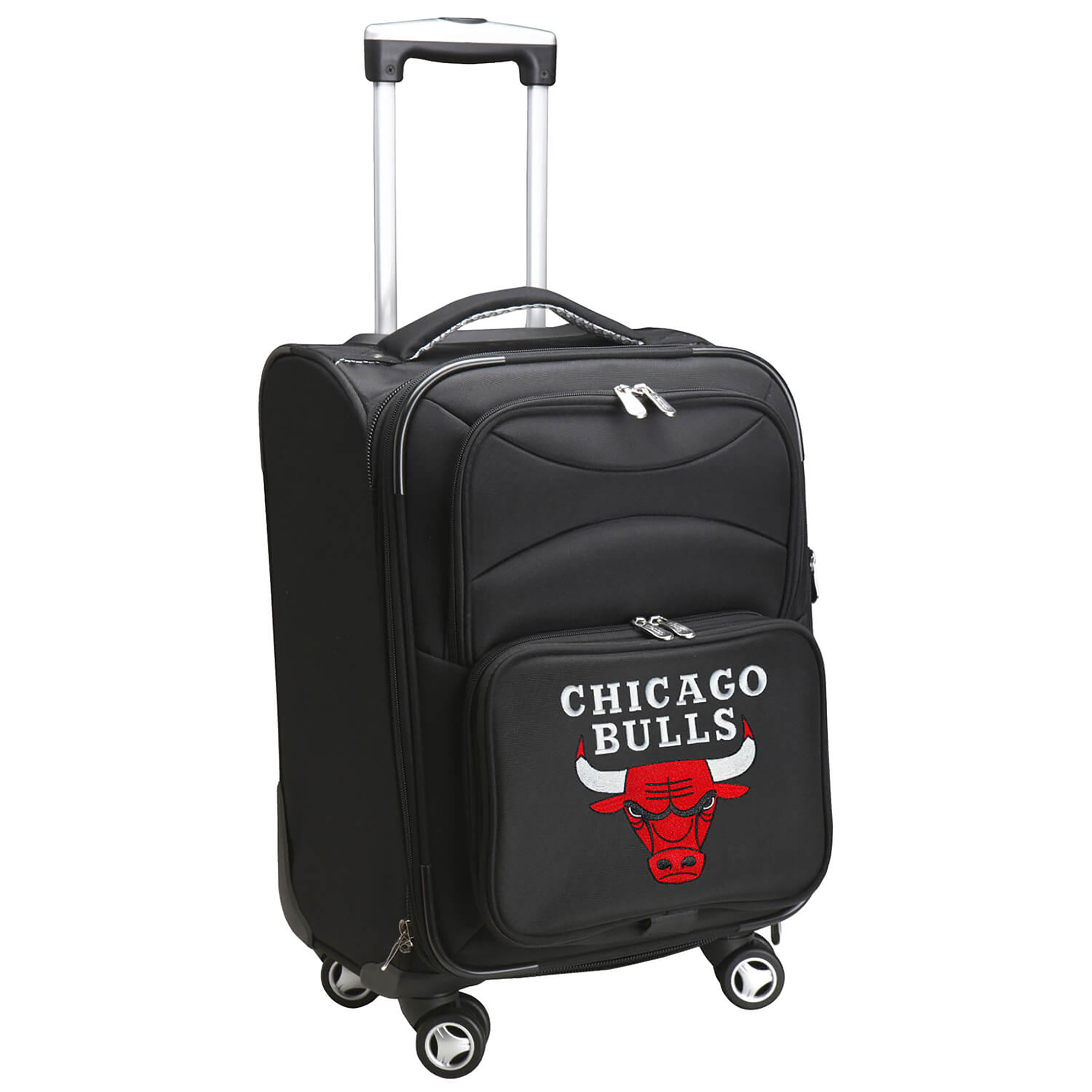 MOJO Chicago Bulls 16'' Softside Spinner Carry-On Luggage - Image 2