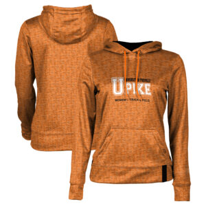 Women's Orange Pikeville Bears Women's Track & Field Pullover Hoodie
