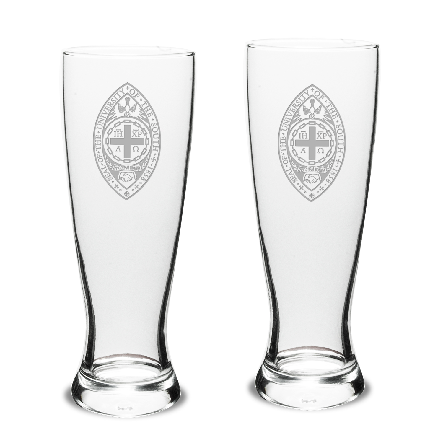 University of the South Tigers 23oz. 2-Piece Stylish University Pilsner Set