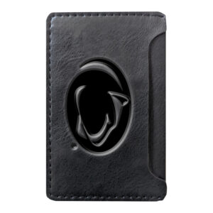 Black Penn State Nittany Lions Debossed Faux Leather Phone Wallet Sleeve