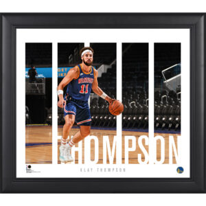 Klay Thompson Golden State Warriors Framed 15" x 17" Player Panel Collage 2
