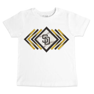 Youth Tiny Turnip White San Diego Padres Prism Arrows T-Shirt