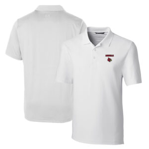 Men's Cutter & Buck White Louisville Cardinals Big & Tall Forge Stretch Polo