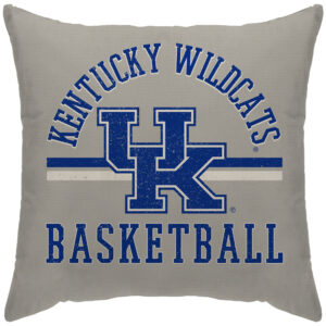 Kentucky Wildcats 18'' x 18'' Basketball Logo Duck Cloth Décor Pillow