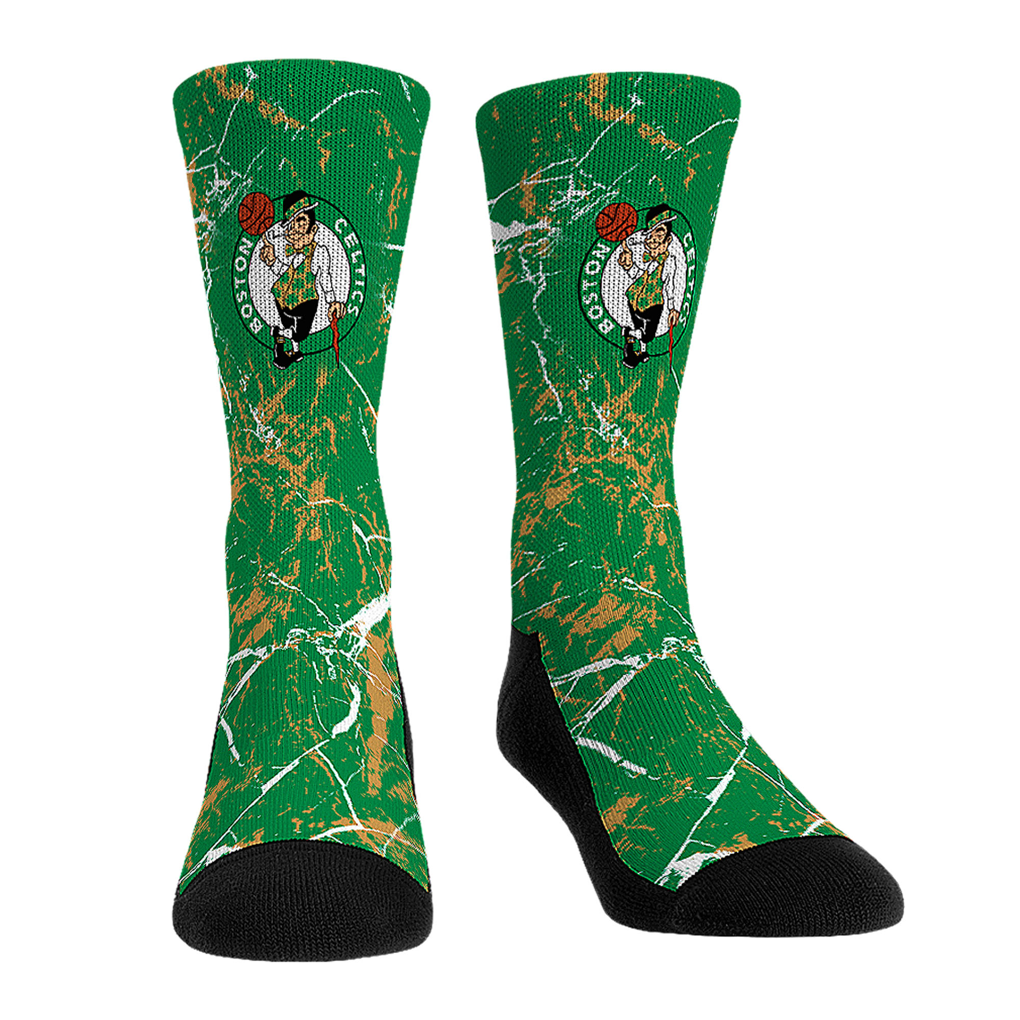 Youth Rock Em Socks Boston Celtics Three-Pack Crew Socks Set - Image 2